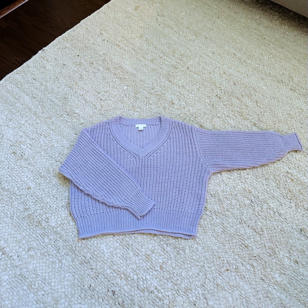 H&M Baby Purple(S size) and Blue(M size)Knit Sweaters. New - Picture 9 of 11